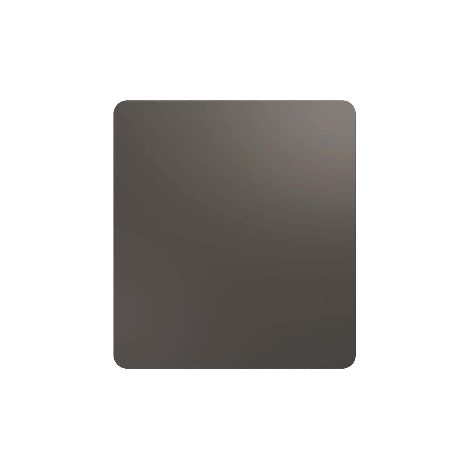 Выключатель ROUND 1 кл возвратный 10А с/у титан KRANZ