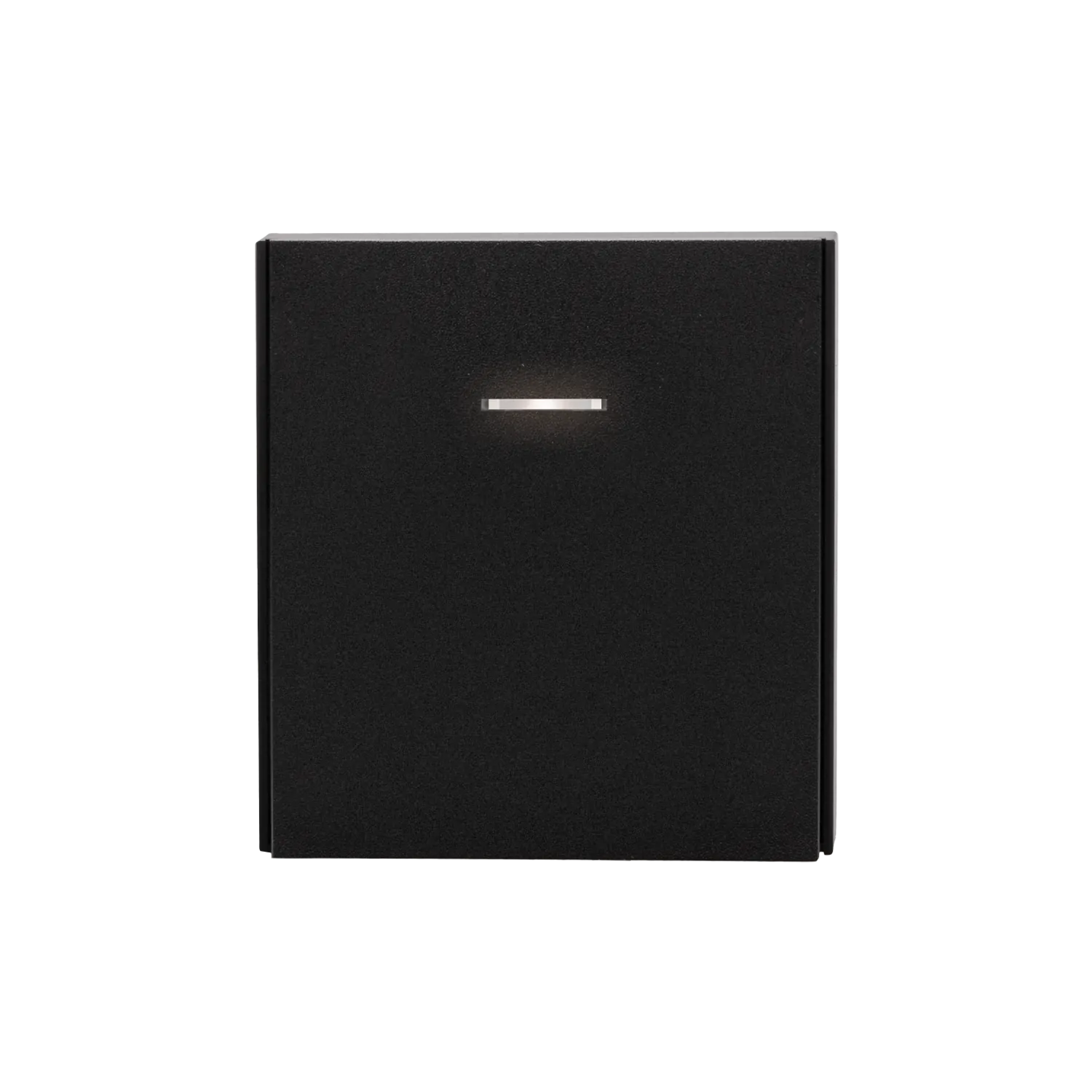 Выключатель STRONG 1 кл проходной (переключатель) с подсветкой 10А с/у антрацит KRANZ