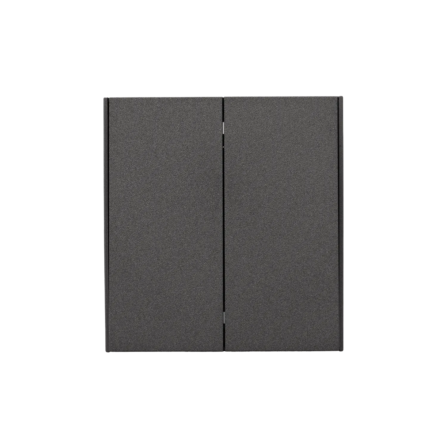 Выключатель STRONG 2 кл для жалюзи возвратный 10А с/у графит KRANZ