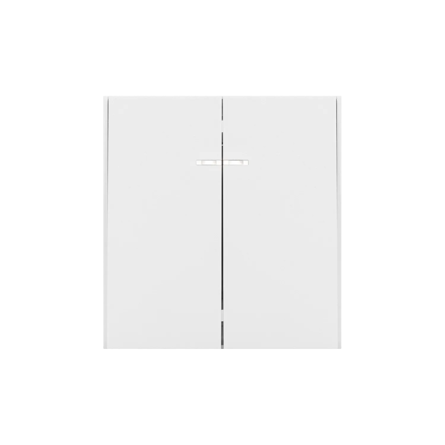 Выключатель STRONG 2 кл с подсветкой 10А с/у жемчуг KRANZ