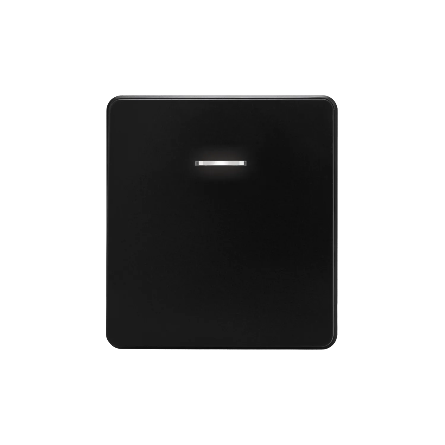 Выключатель ROUND 1 кл с подсветкой 10А с/у оникс KRANZ