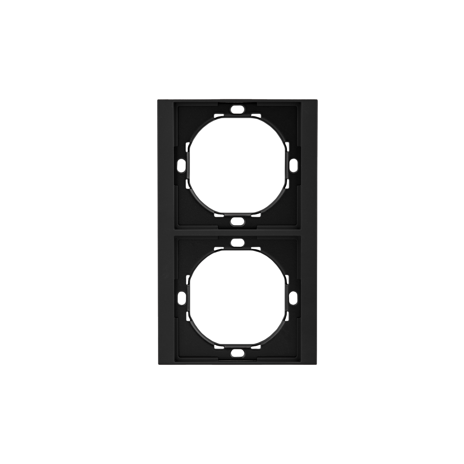 Рамка SETE 2-постовая универсальная антрацит KRANZ