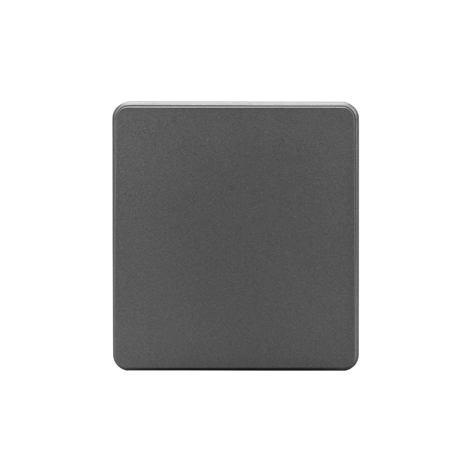 Выключатель ROUND 1 кл проходной (переключатель) 10А с/у титан KRANZ