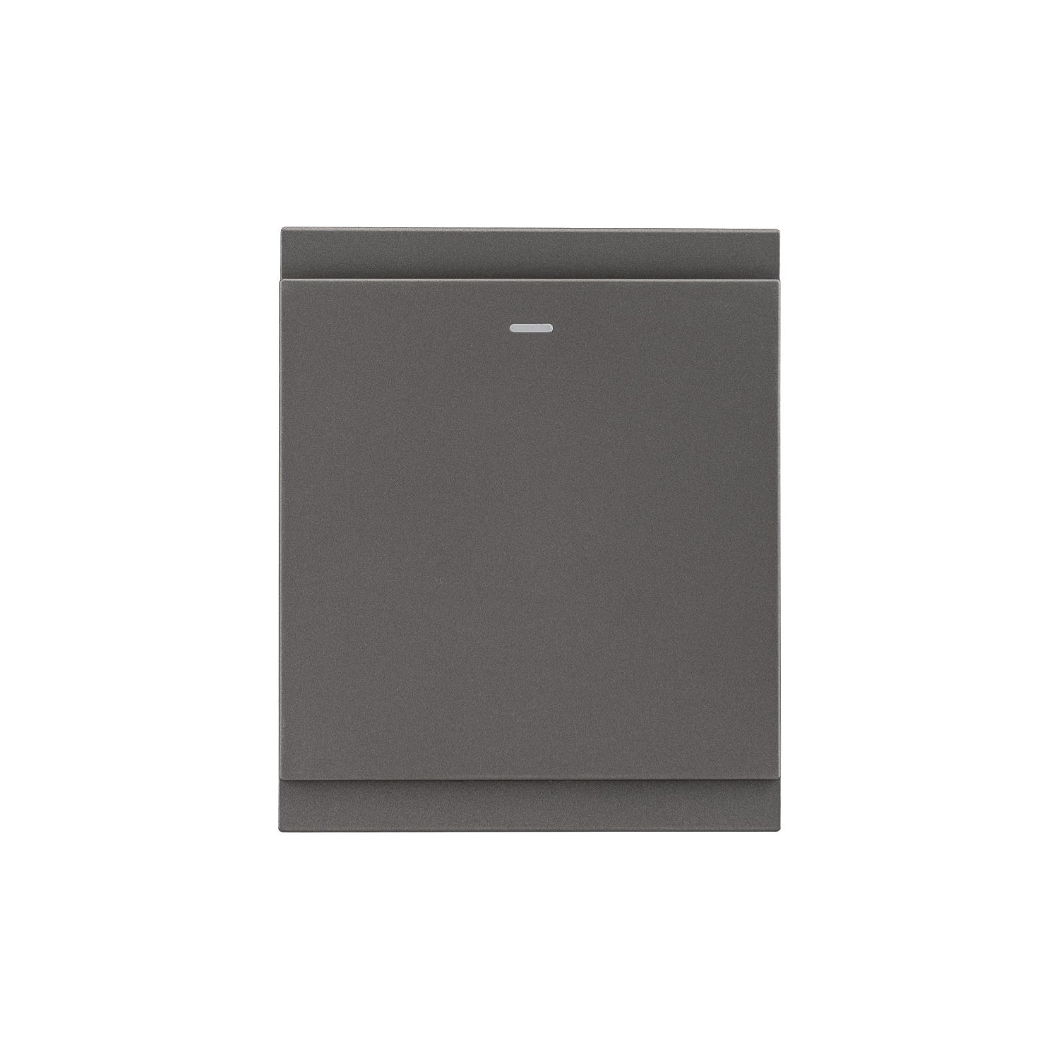 Выключатель SETE 1 кл с подсветкой 10А с/у графит IP20/IP44 KRANZ