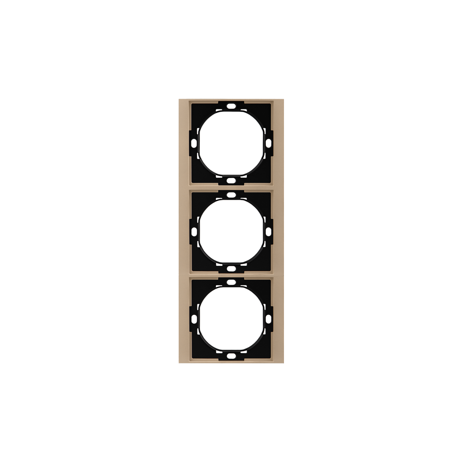 Рамка SETE 3-постовая универсальная кашемир KRANZ