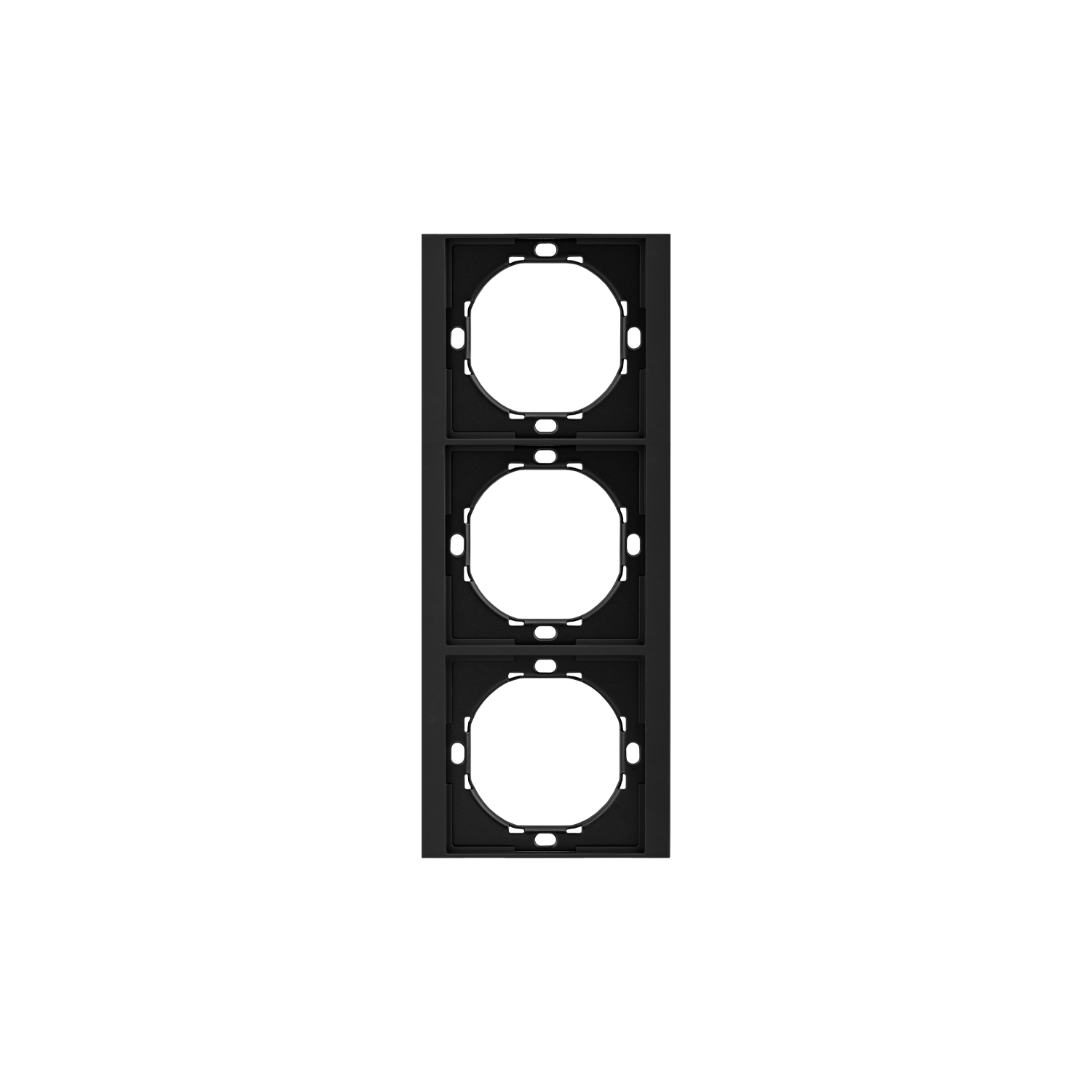Рамка SETE 3-постовая универсальная антрацит KRANZ