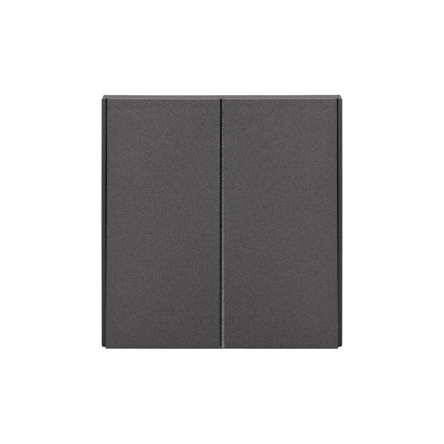 Выключатель STRONG 2 кл 10А с/у графит KRANZ