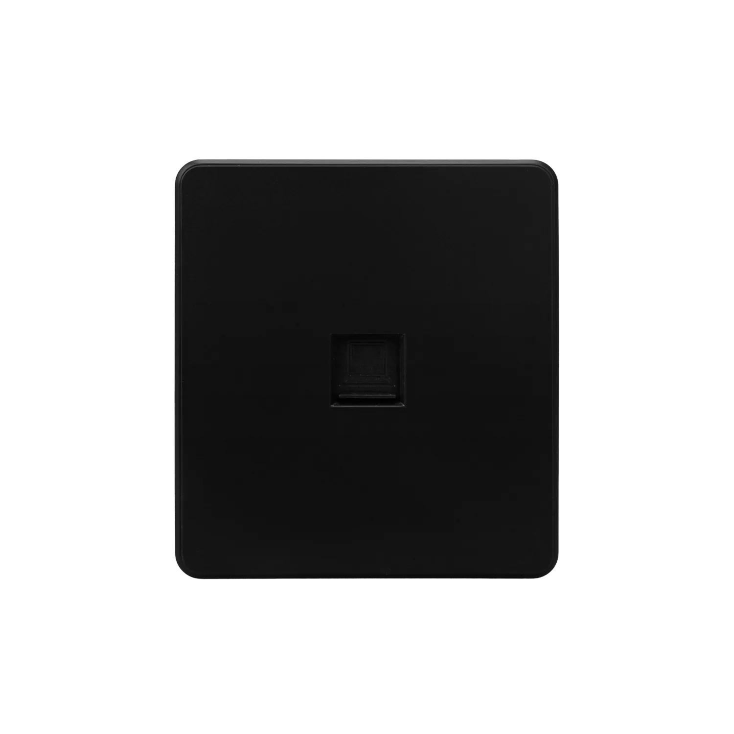 Розетка ROUND компьютерная RJ45 кат6 с/у оникс KRANZ