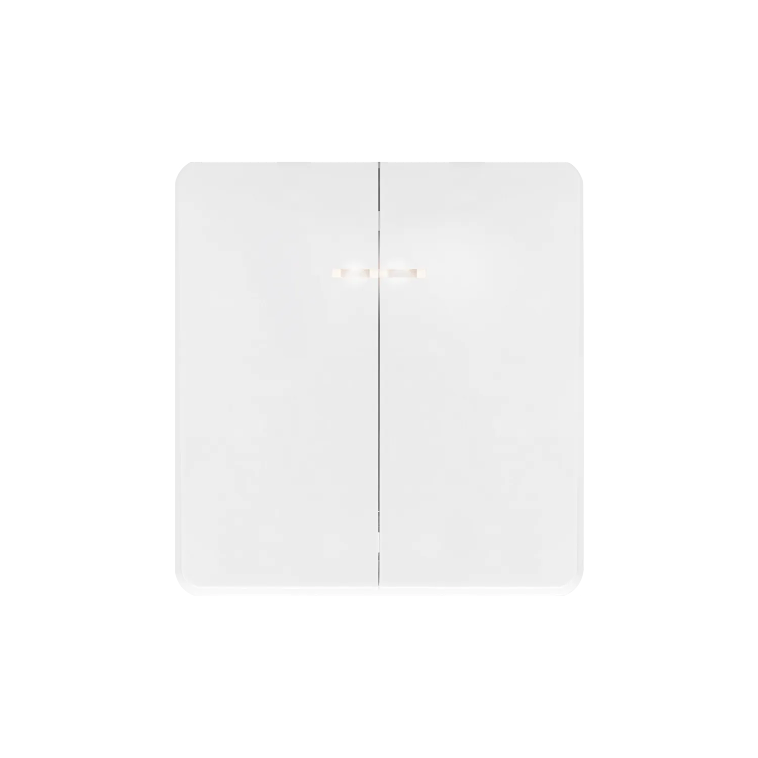 Выключатель ROUND 2 кл с подсветкой 10А с/у перламутр KRANZ